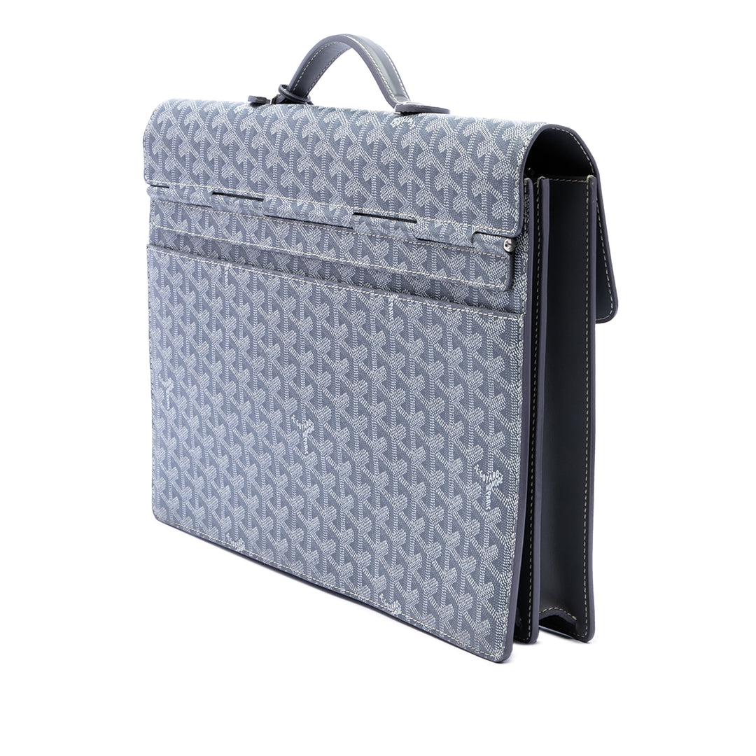 Serviette Chypre Goyardine Gris