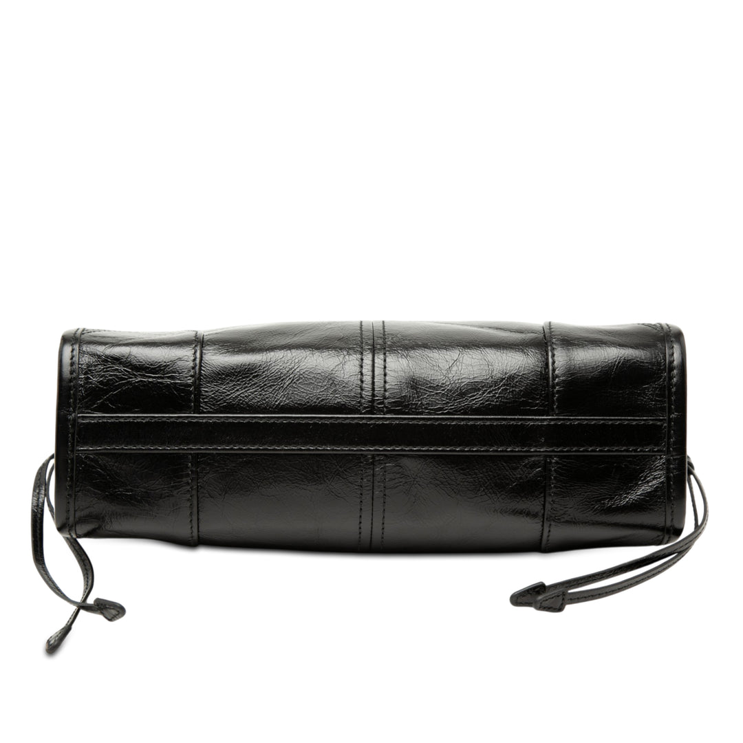 Prada Mini Glossy Cuir de veau Bonnie Sac à main