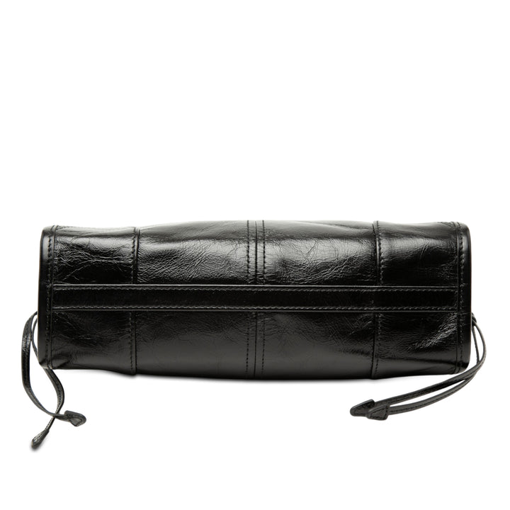 Prada Mini Glossy Cuir de veau Bonnie Sac à main