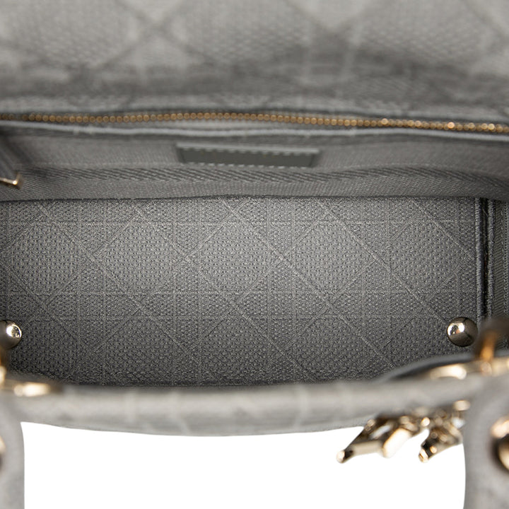 Dior Medium Toile Cannage Lady D Lite