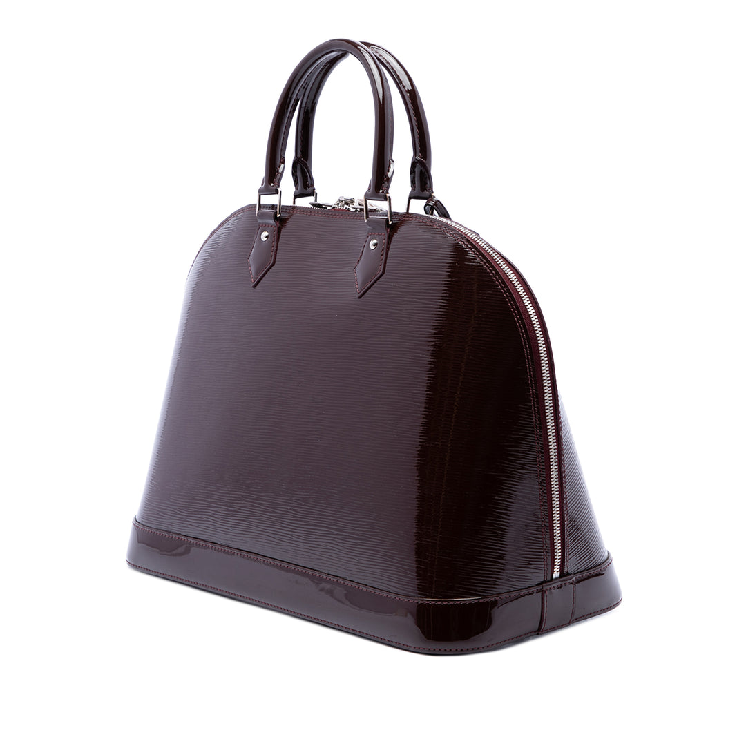 Louis Vuitton Electric Alma GM Épi Violet – vue 2 – GABY PARIS