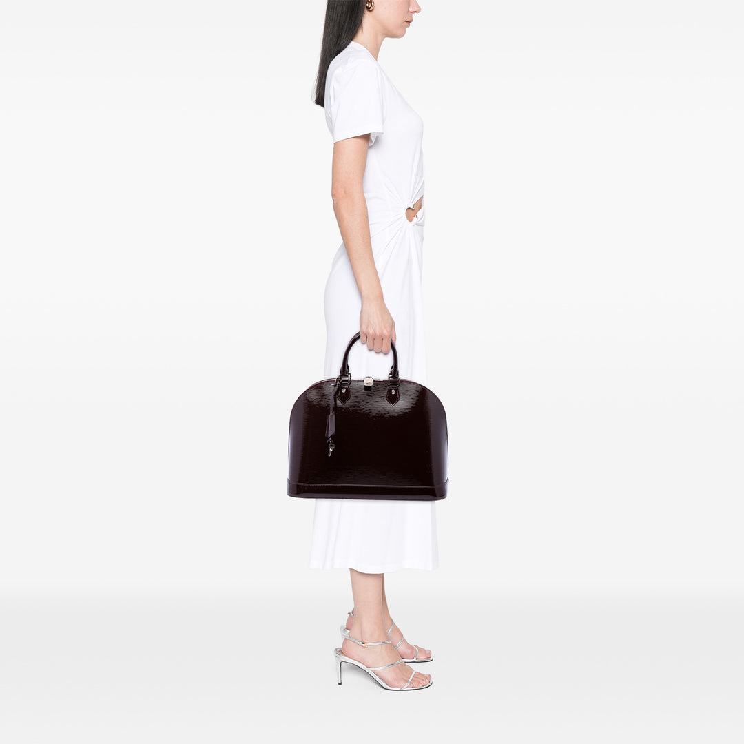 Louis Vuitton Electric Alma GM Épi Violet – vue 6 – GABY PARIS