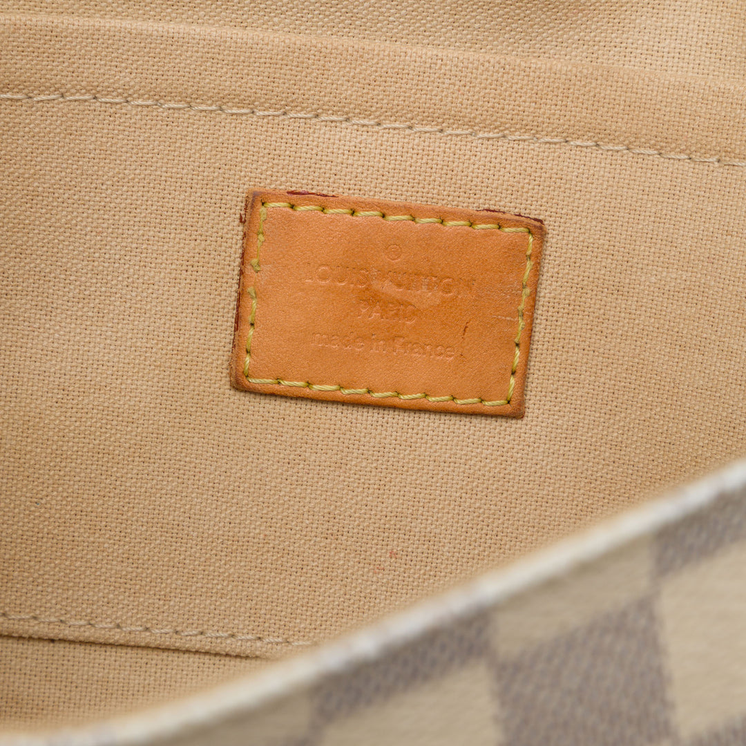 Louis Vuitton Sac à main Favorite Damier Azur MM Blanc – vue 5 – GABY PARIS