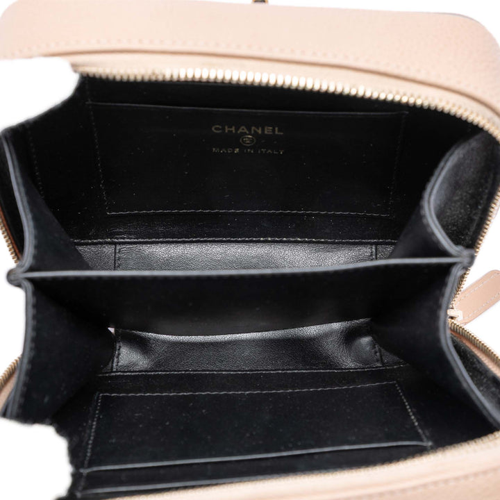 Chanel Mini Caviar CC Filigree Sac porté croisé