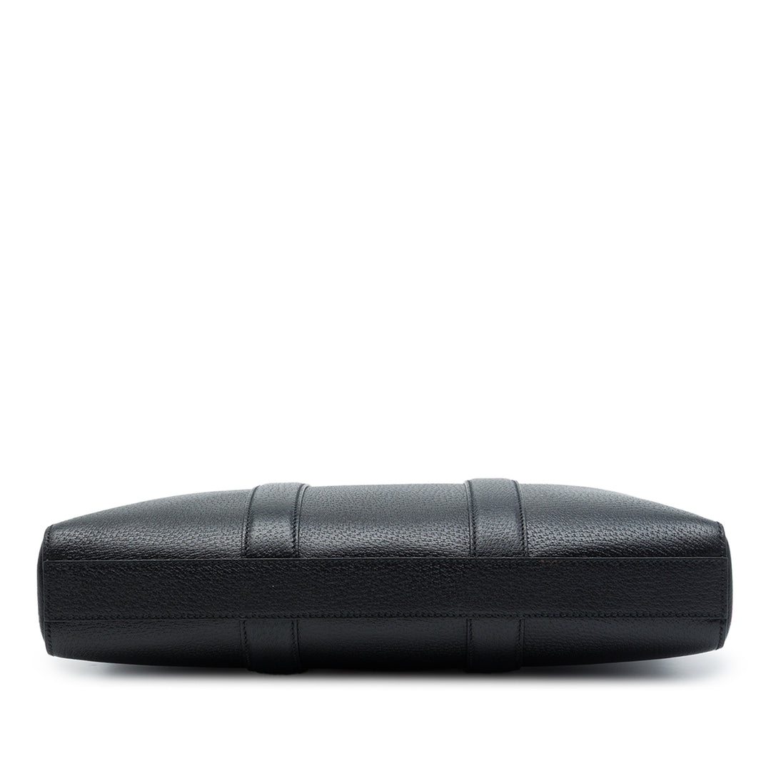 Gucci Porte-documents Web Business Cuir de veau Noir – vue 3 – GABY PARIS