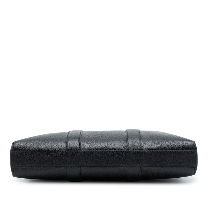 Gucci Porte-documents Web Business Cuir de veau Noir – vue 3 – GABY PARIS
