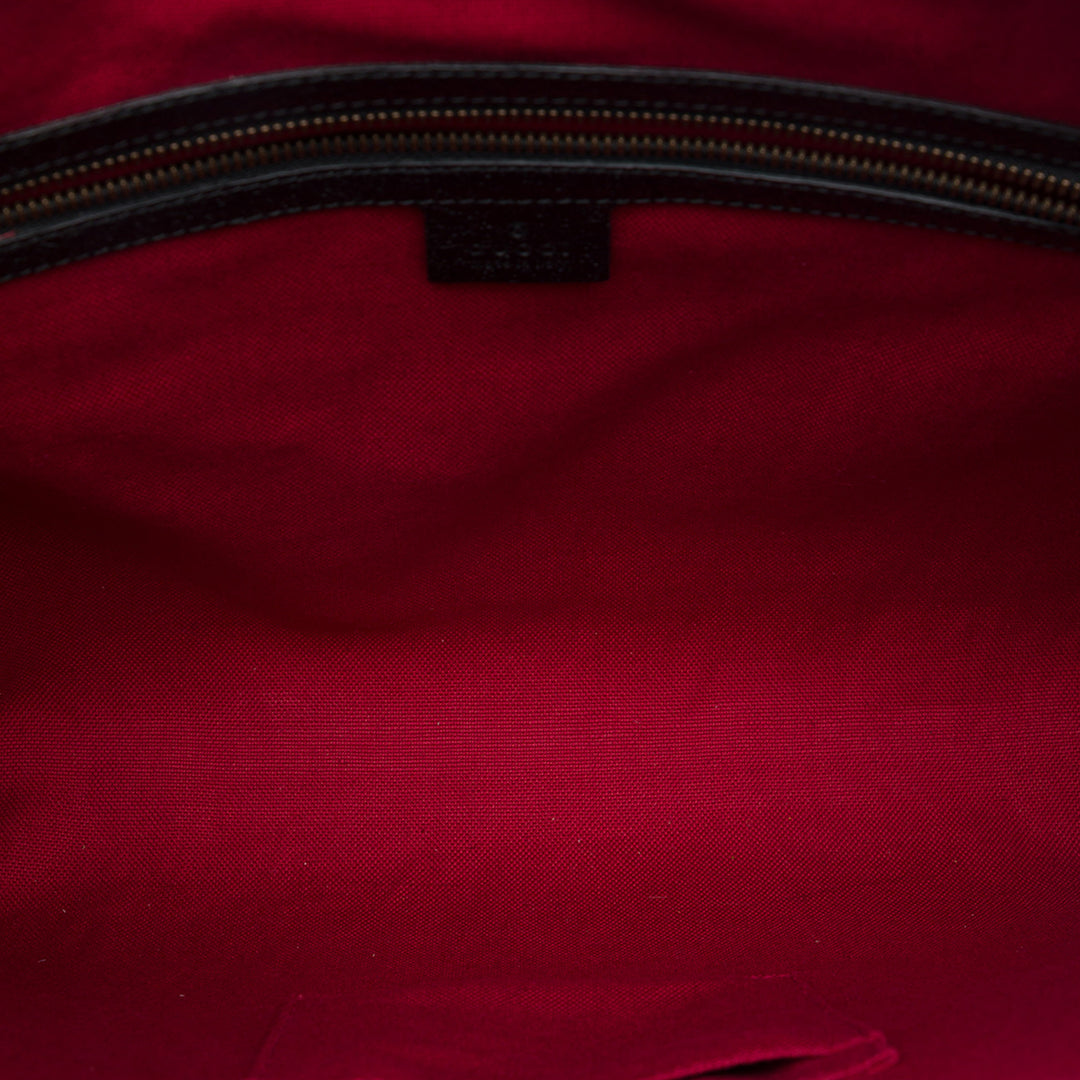 Gucci Porte-documents Web Business Cuir de veau Noir – vue 4 – GABY PARIS