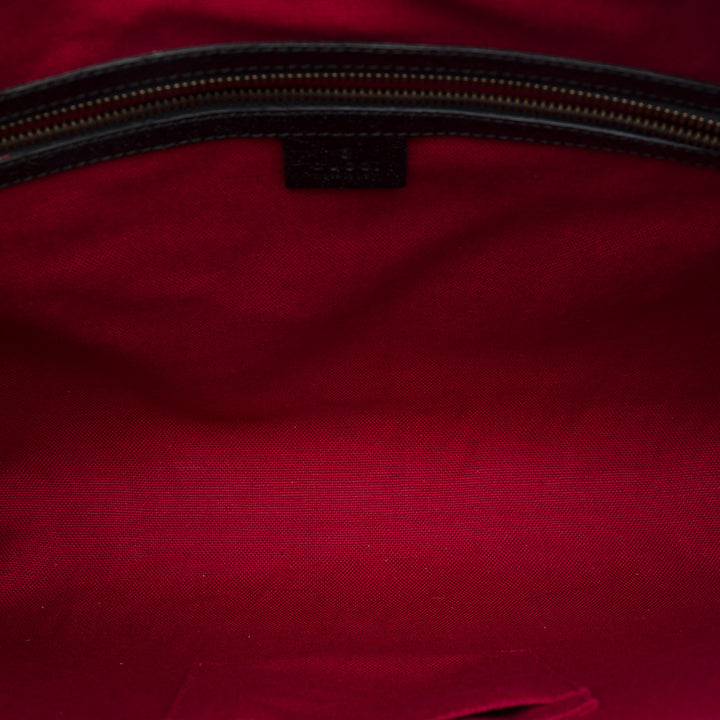 Gucci Porte-documents Web Business Cuir de veau Noir – vue 4 – GABY PARIS