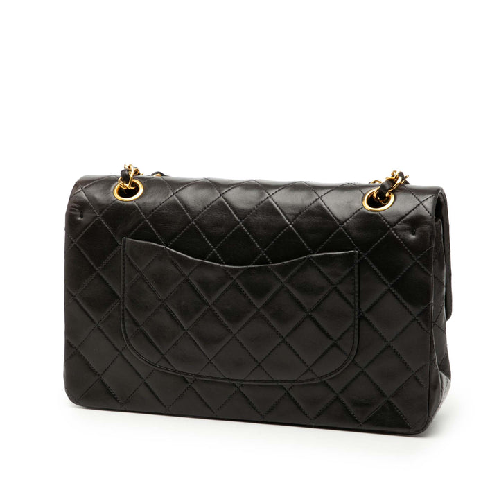 Chanel Medium Classic Cuir d’agneau Double rabat