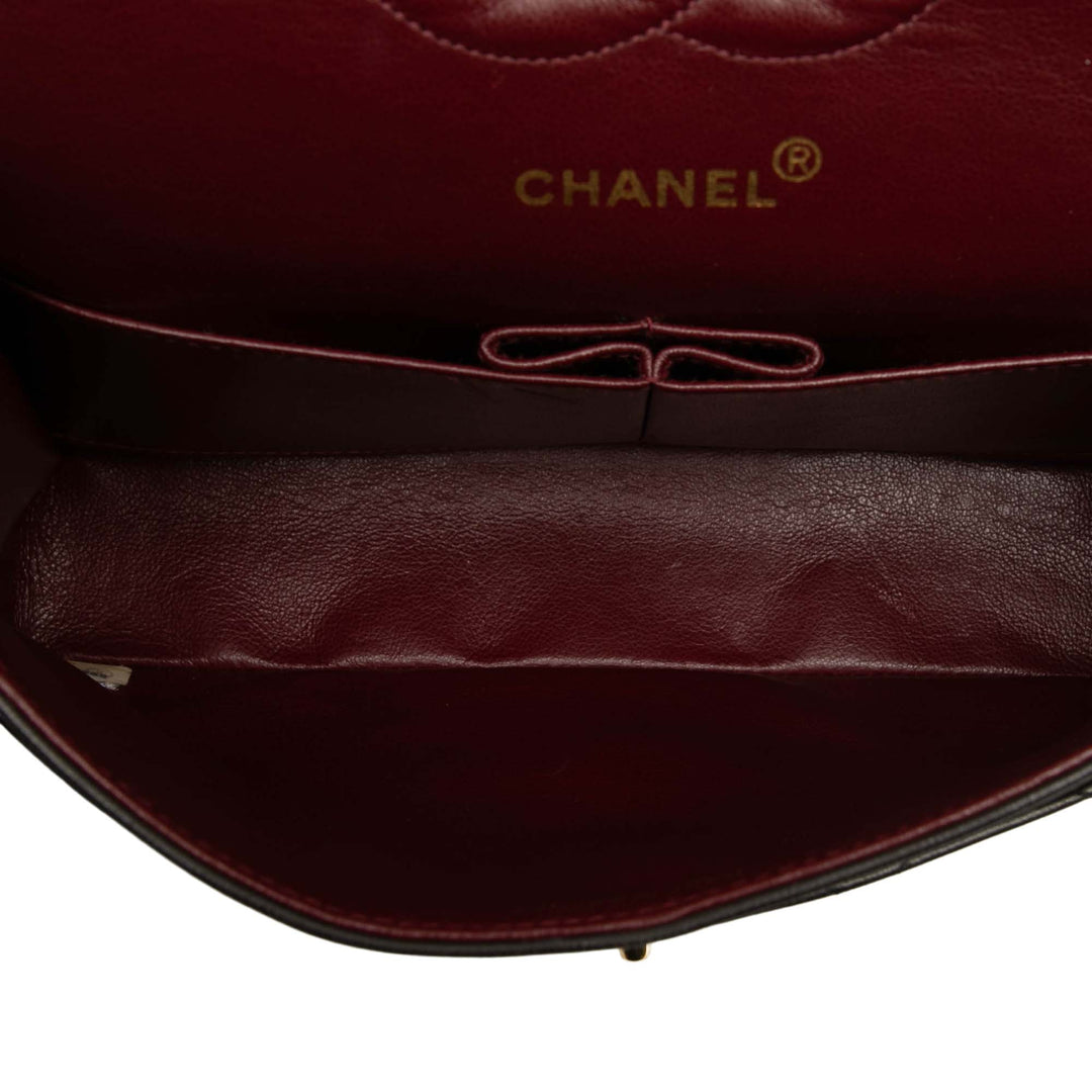 Chanel Medium Classic Cuir d’agneau Double rabat