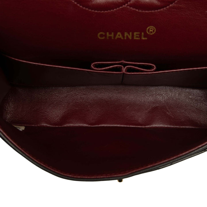 Chanel Medium Classic Cuir d’agneau Double rabat