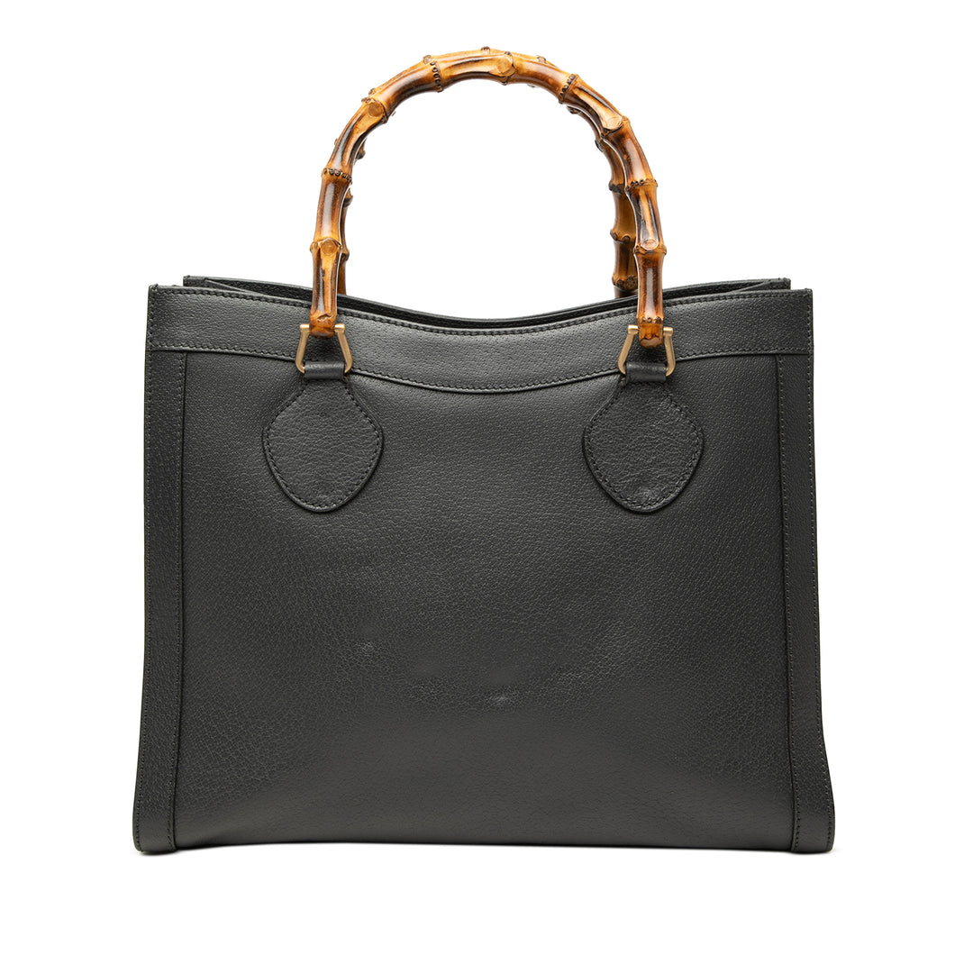 Gucci Medium Cuir Bamboo Diana Cabas