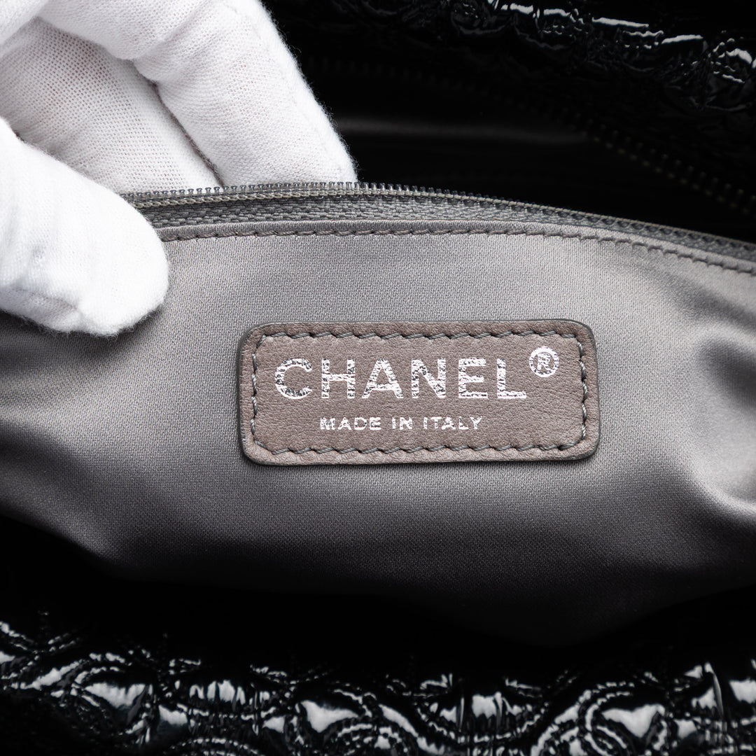 Chanel Matelassé Vinyl Rock in Moscow Cabas