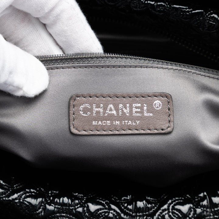 Chanel Matelassé Vinyl Rock in Moscow Cabas