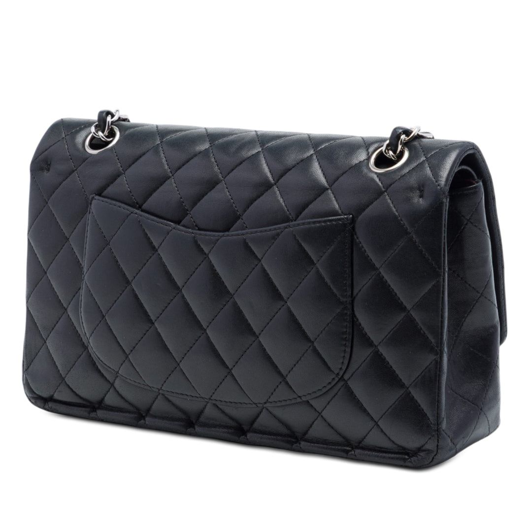 Chanel Medium Classic Cuir d’agneau Double rabat