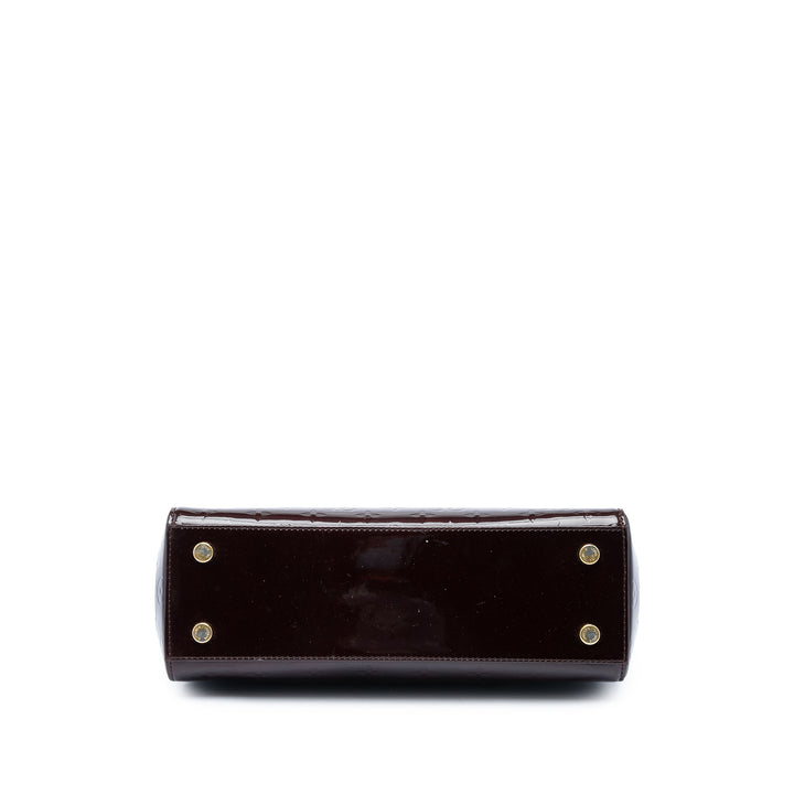 Louis Vuitton Brea MM Cuir verni Monogram Violet