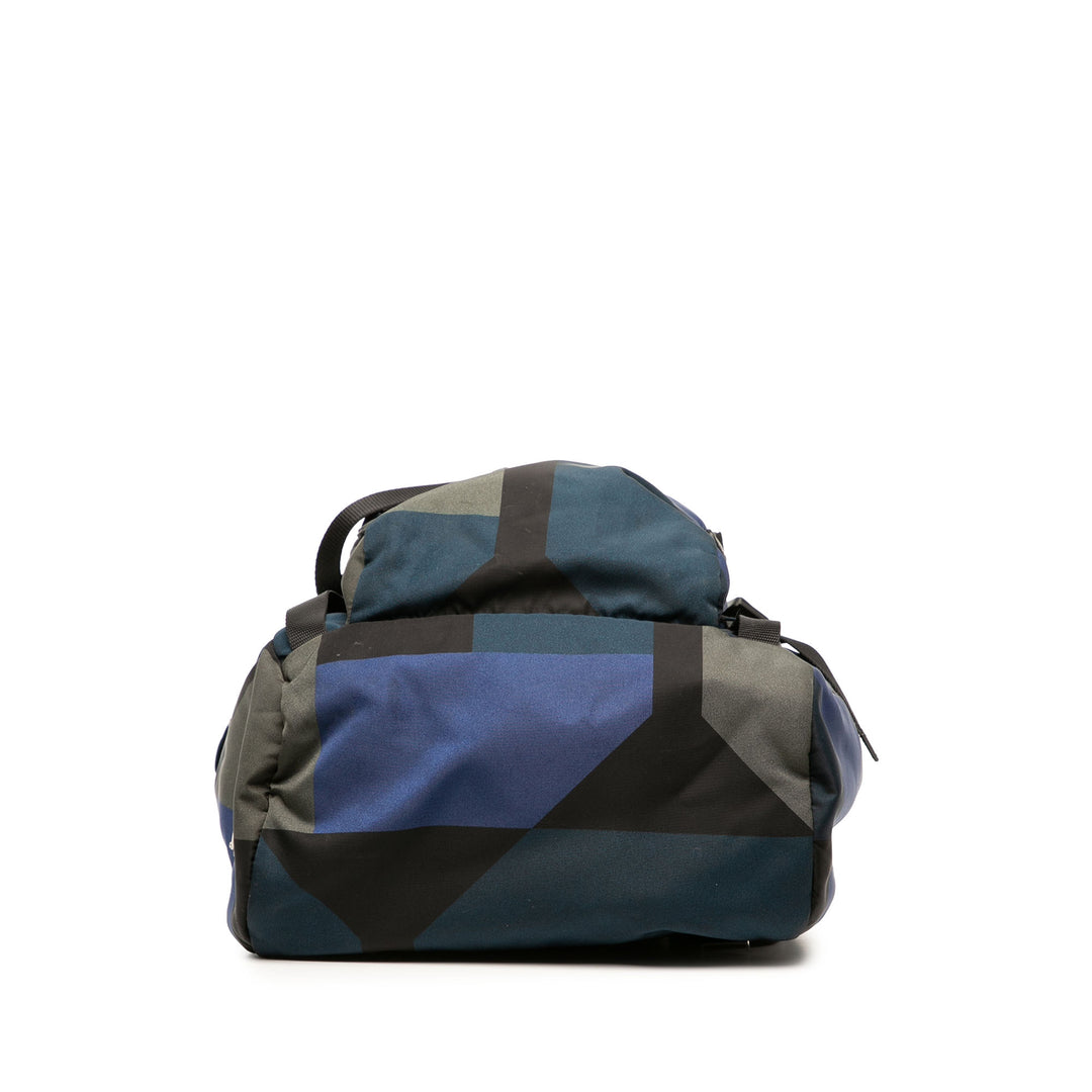 Prada Sac à dos Geometric Tessuto Noir – vue 3 – GABY PARIS