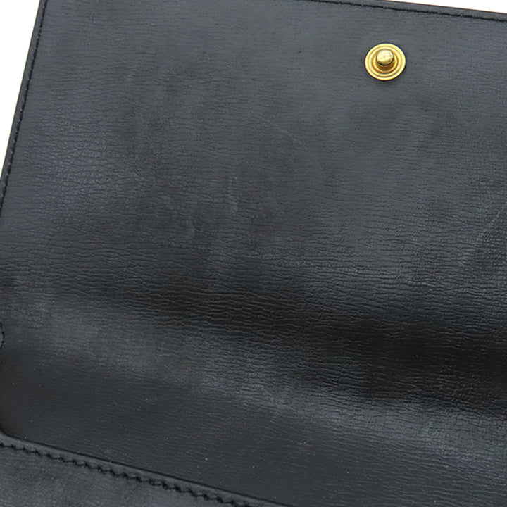 Saint Laurent Smooth Cuir de veau Monogram Cassandre Phone Holder