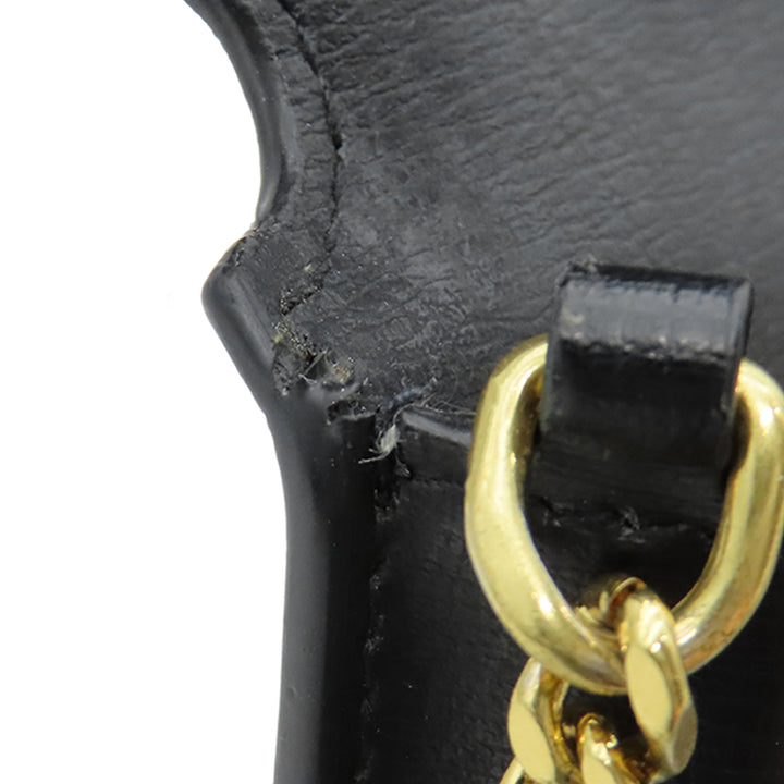 Saint Laurent Smooth Cuir de veau Monogram Cassandre Phone Holder