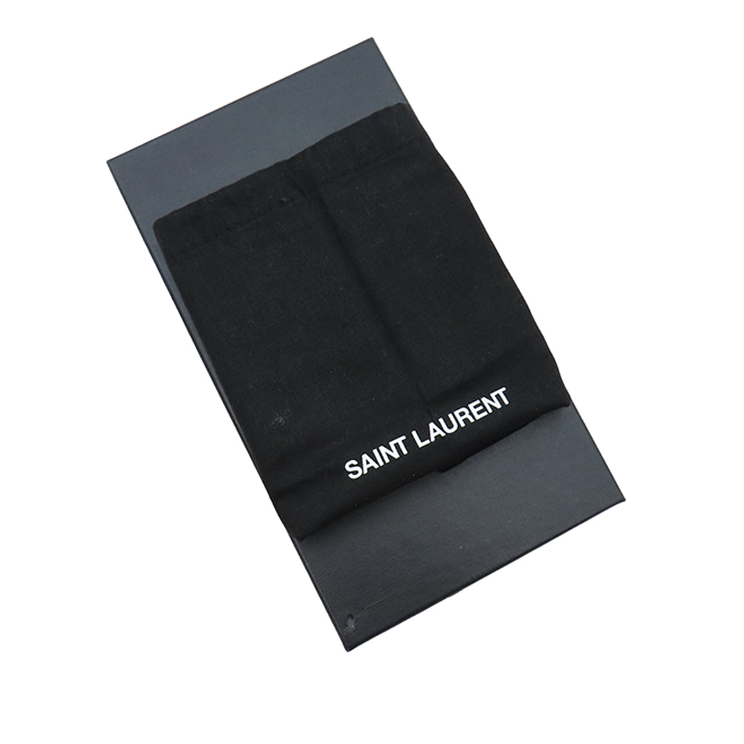 Saint Laurent Smooth Cuir de veau Monogram Cassandre Phone Holder