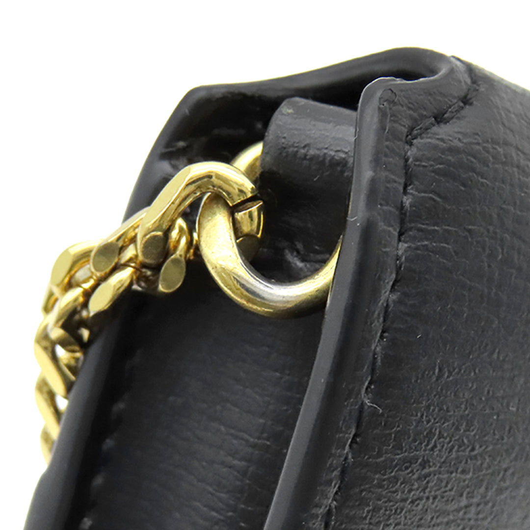 Saint Laurent Smooth Cuir de veau Monogram Cassandre Phone Holder