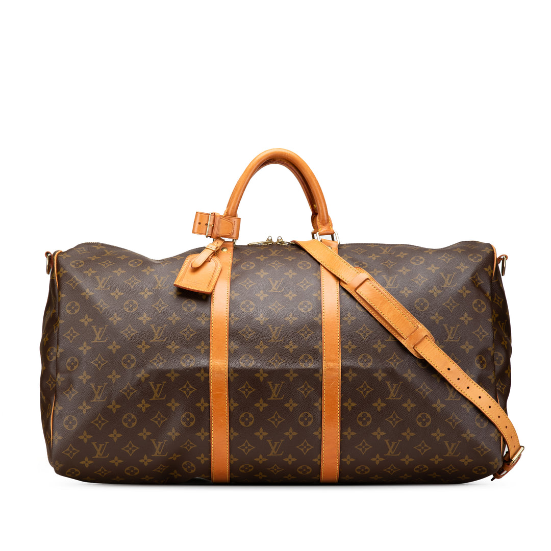 Monogram Keepall Bandouliere 60 Brown - Gaby Paris