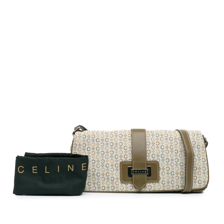 C Macadam Canvas Crossbody Brown - Gaby Paris