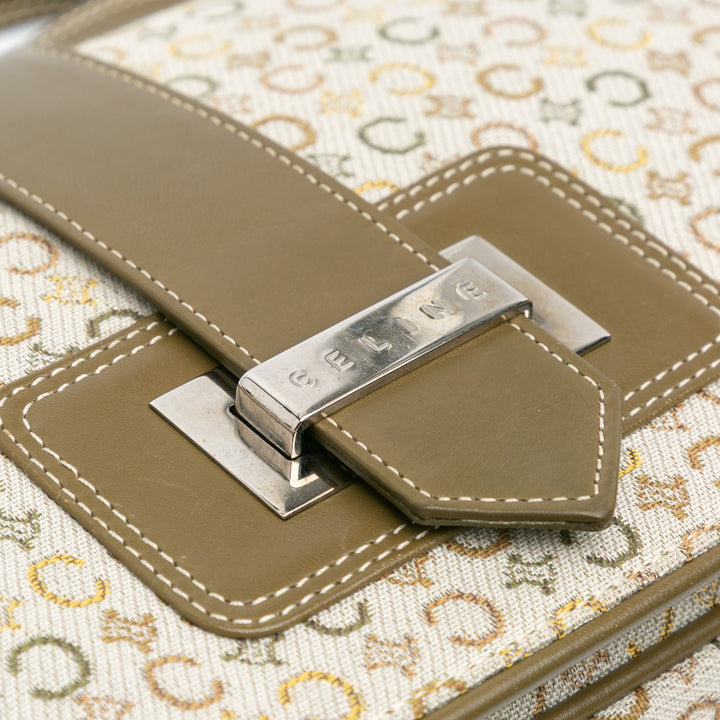 C Macadam Canvas Crossbody Brown - Gaby Paris