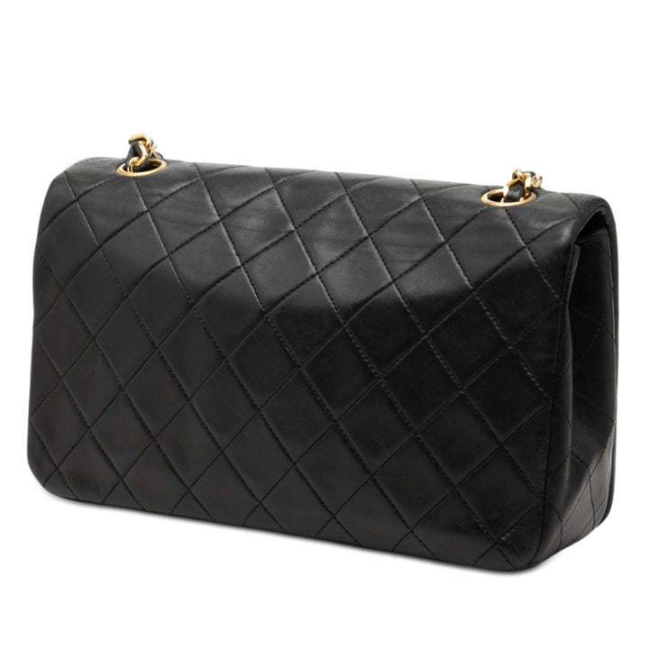 Chanel CC Matelassé Cuir d’agneau Rabat intégral