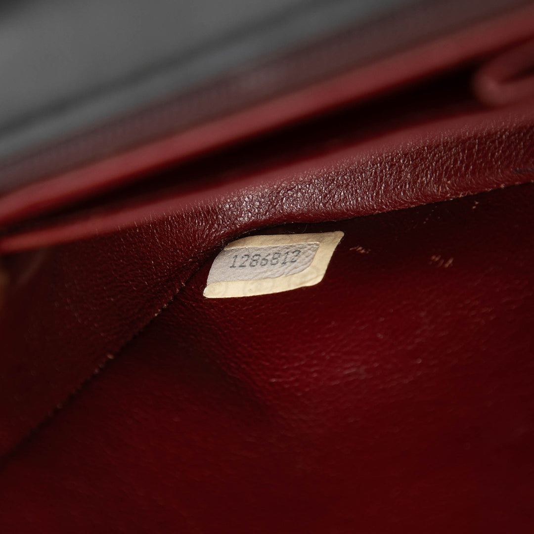 Chanel CC Matelassé Cuir d’agneau Rabat intégral