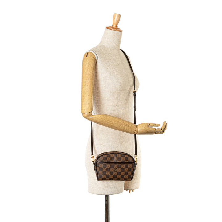 Damier Ebene Ipanema Pochette Brown - Gaby Paris