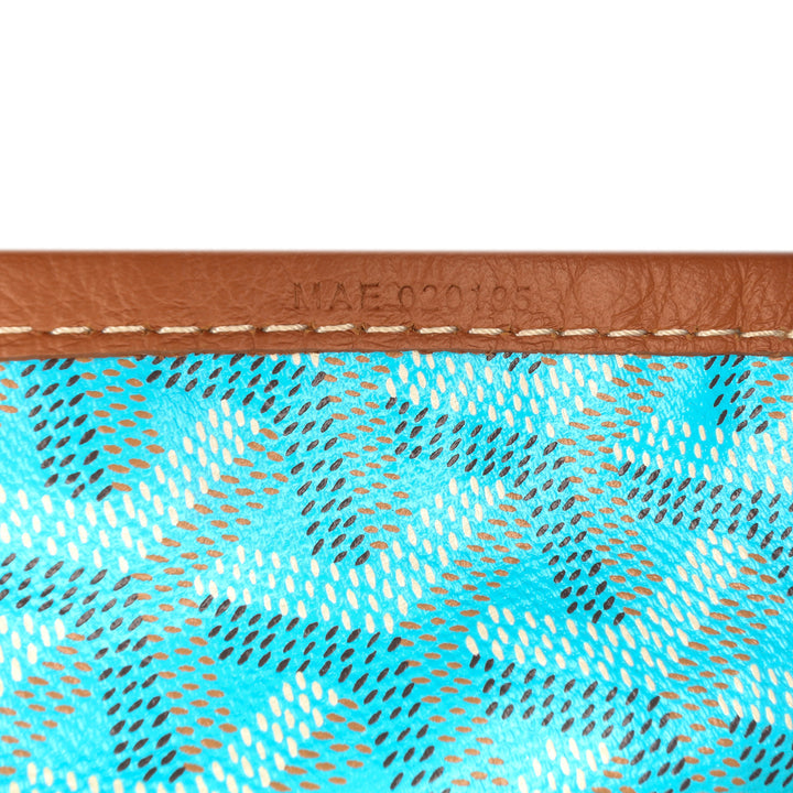 Goyardine Reversible Belharra Tote Blue - Gaby Paris