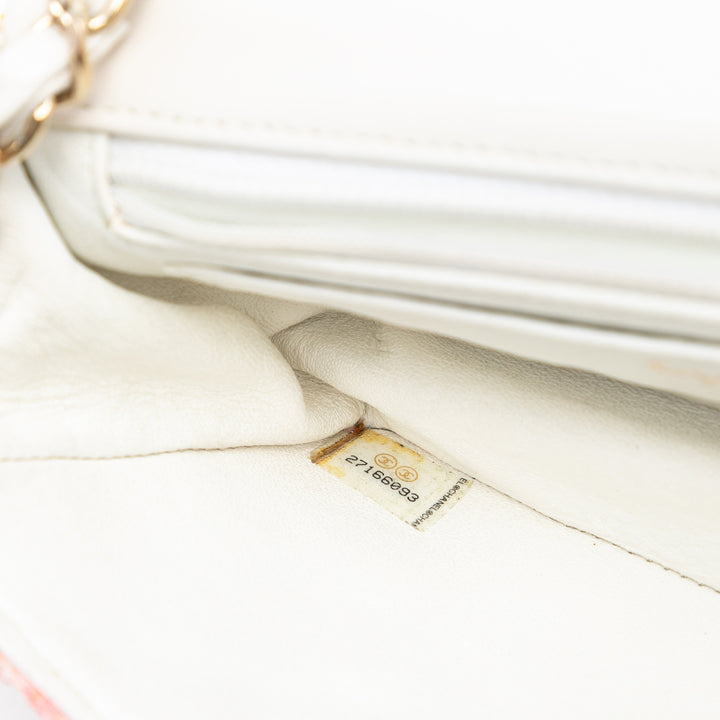 Chanel Mini Rectangular Classic Tweed Sequins Braided Simple rabat