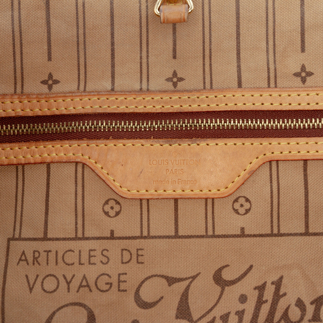 Neverfull GM Monogram Marron