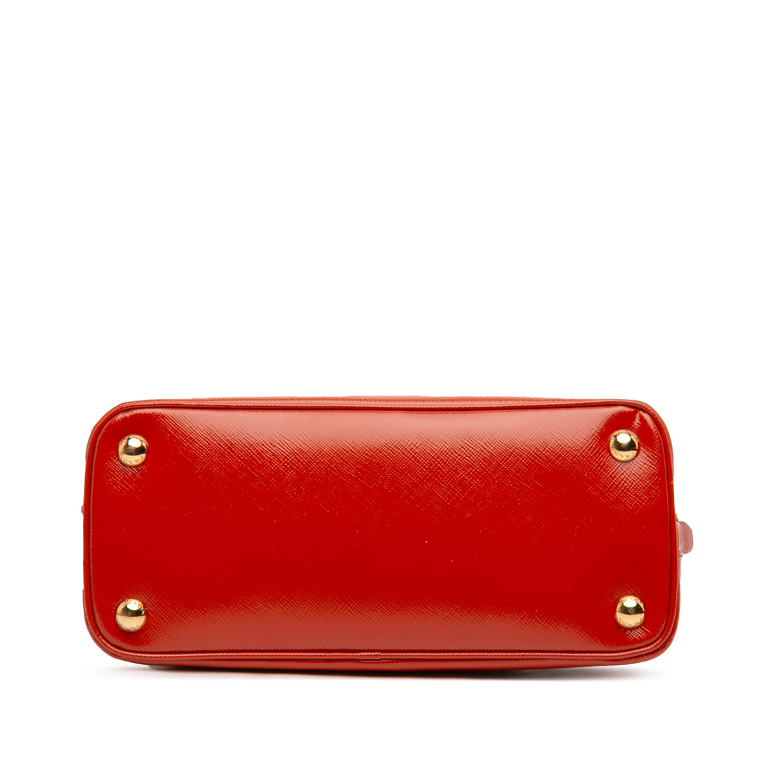 Prada Small Saffiano Vernice Promenade Sac
