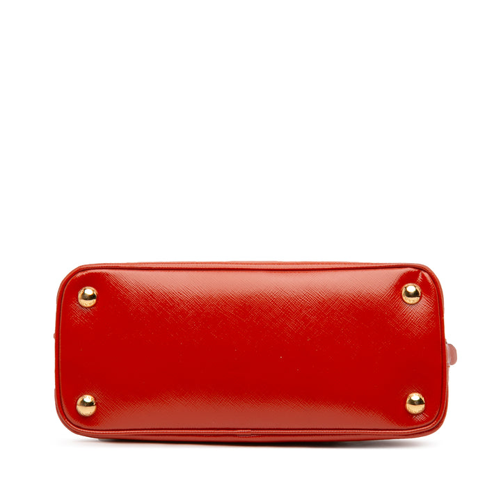 Prada Small Saffiano Vernice Promenade Sac