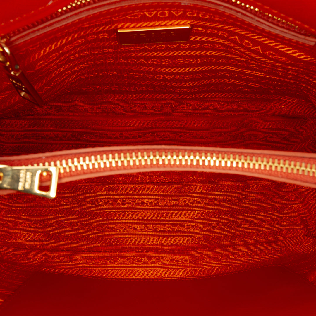 Prada Small Saffiano Vernice Promenade Sac