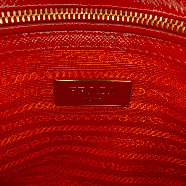 Prada Small Saffiano Vernice Promenade Sac