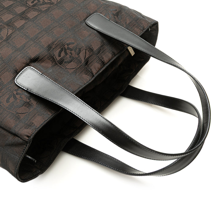 New Travel Line Nylon Tote Brown - Gaby Paris