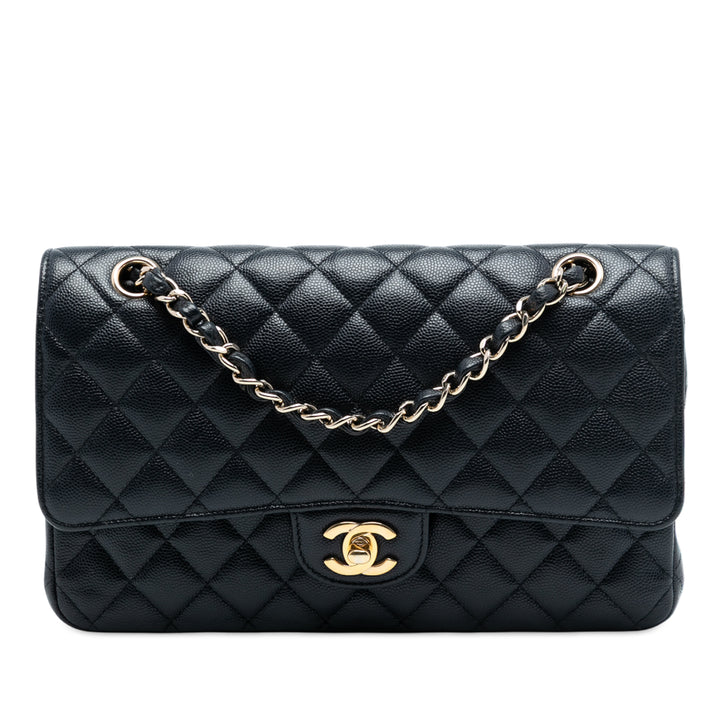 Chanel Medium Classic Caviar Double rabat