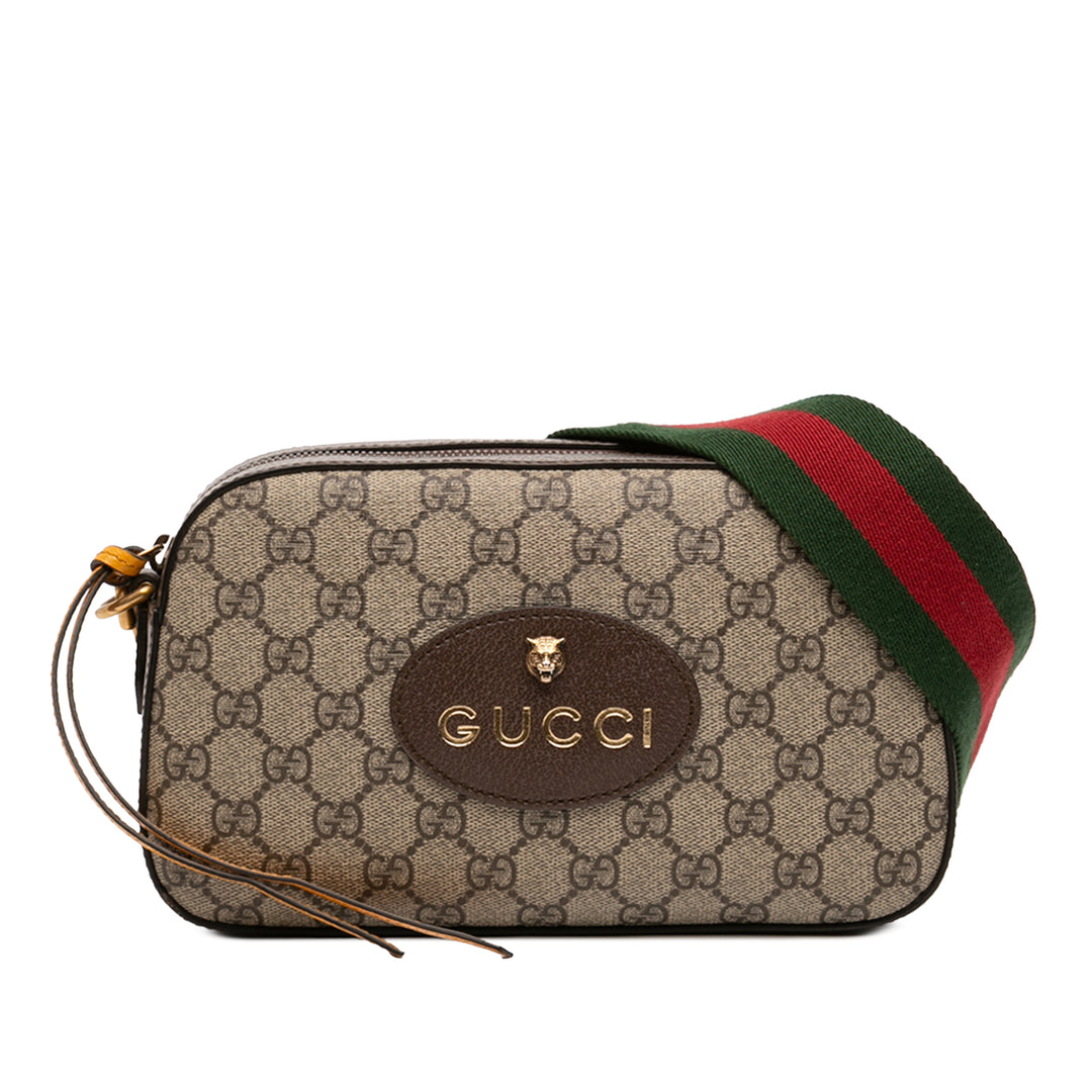 Gucci GG Supreme Web Neo Vintage Sac porté croisé