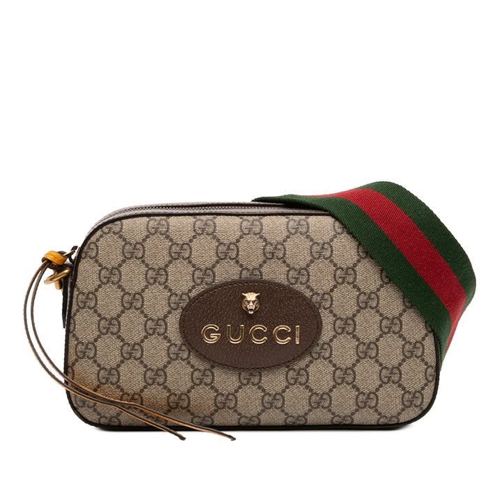 Gucci GG Supreme Web Neo Vintage Sac porté croisé