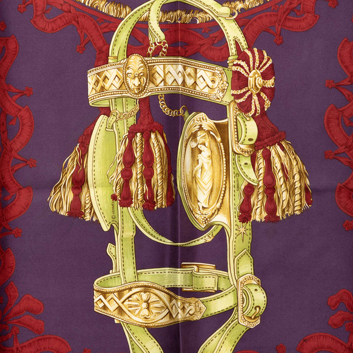Hermès Bride de Cour Foulard 90 Soie