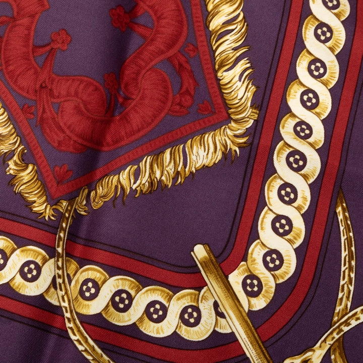 Hermès Bride de Cour Foulard 90 Soie