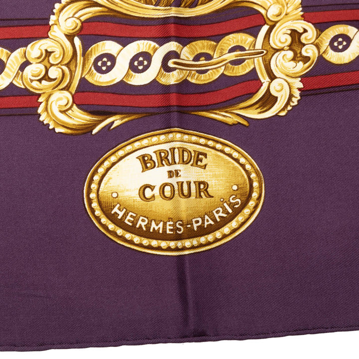 Hermès Bride de Cour Foulard 90 Soie