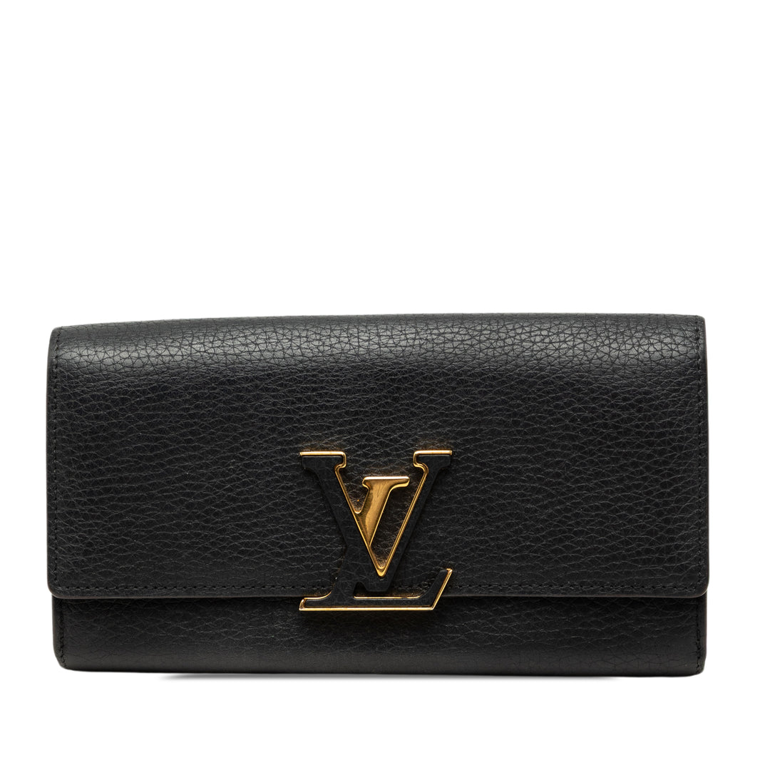 Louis Vuitton Capucines Portefeuille long Cuir taurillon