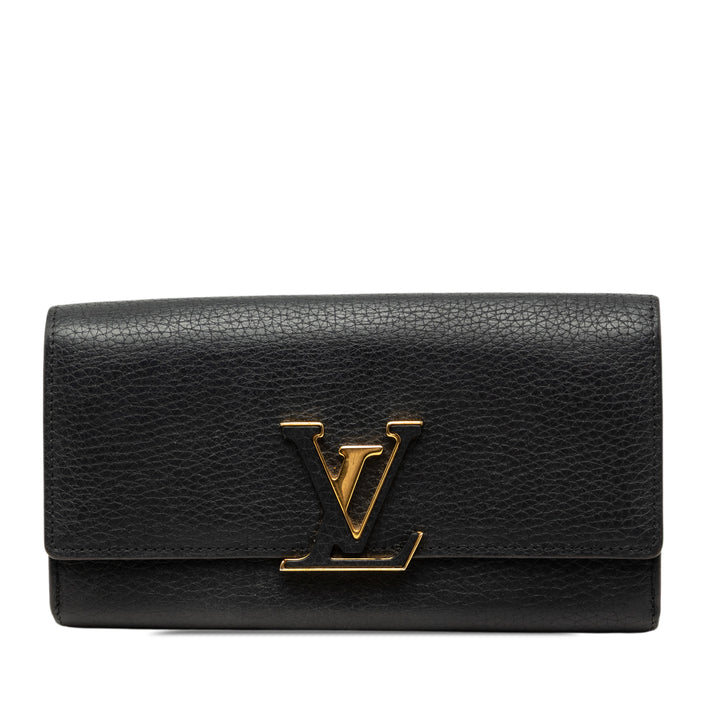 Louis Vuitton Capucines Portefeuille long Cuir taurillon