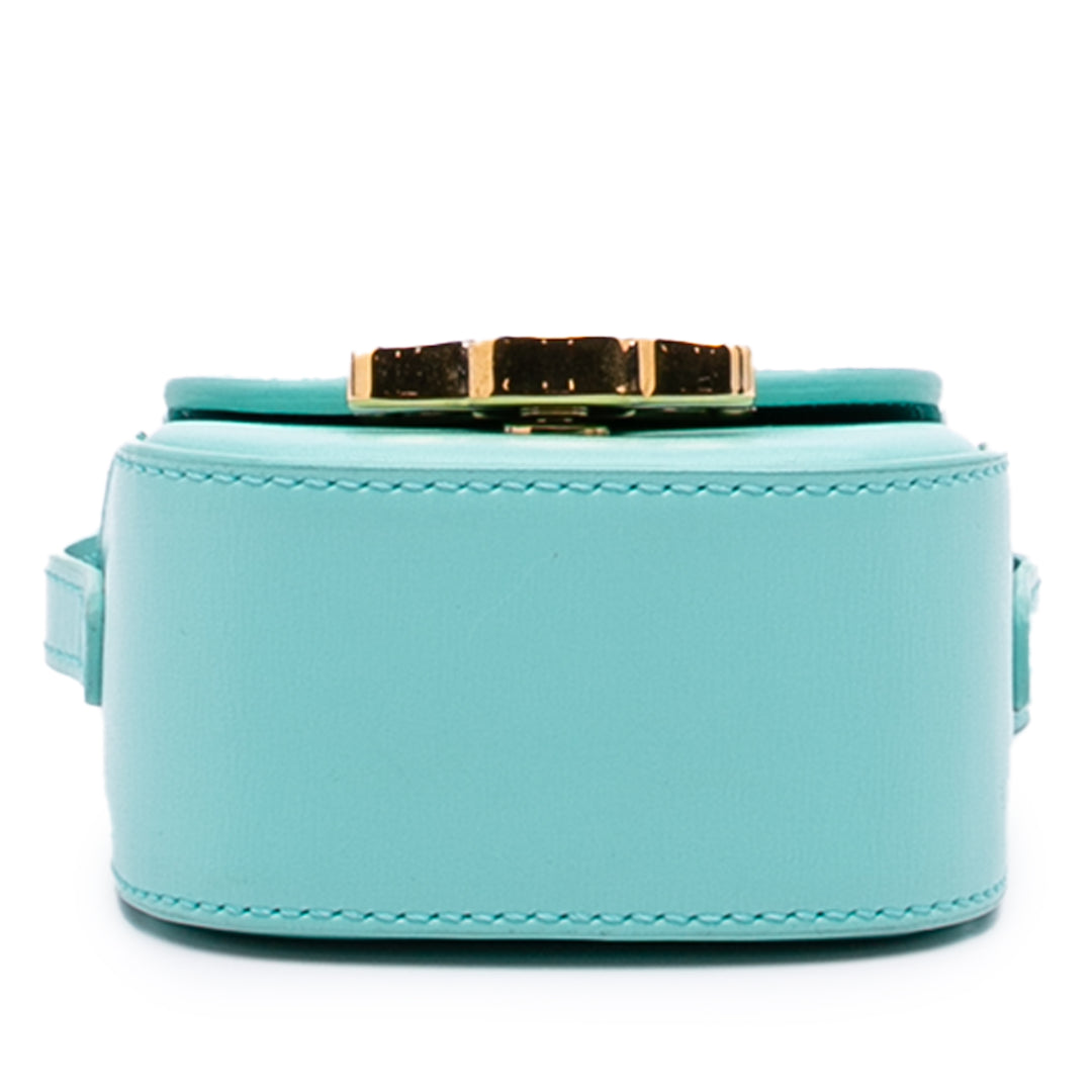 Celine Cuir Triomphe AirPods Étui with Strap