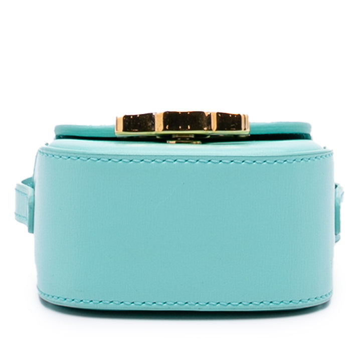 Celine Cuir Triomphe AirPods Étui with Strap