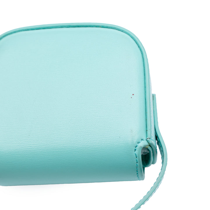 Celine Cuir Triomphe AirPods Étui with Strap